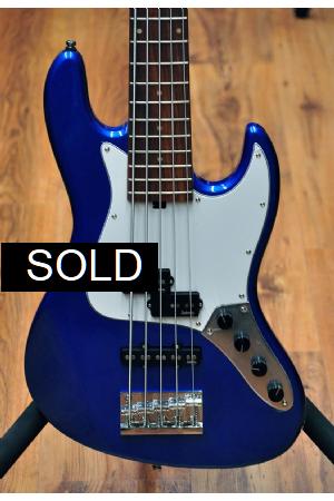 Sadowsky Metroline Express 21 fret Hybrid PJ-5 Morado Ocean Blue Metallic Sadowsky Metroline Express 21 fret Hybrid PJ-5 Morado Ocean Blue Metallic